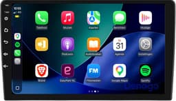 CarPlay autoradio geschikt voor Peugeot 308 | 2013 t/m 2021 | Android 13 | Draadloos Apple CarPlay & Android Auto | 2GB + 32GB | QuadCore processor | Denago DNG-A504 | 2025 model | 2013 2014 2015 2016 2017 2018 2019 2020 2021 | Bluetooth & Wifi — thumbnail 1