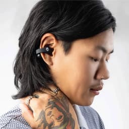 Skullcandy Push 720 Open True Wireless Oortjes - Open-Ear Oordopjes - Clip-on Design - Draadloze Oplaadhoes - Zwart — thumbnail 4
