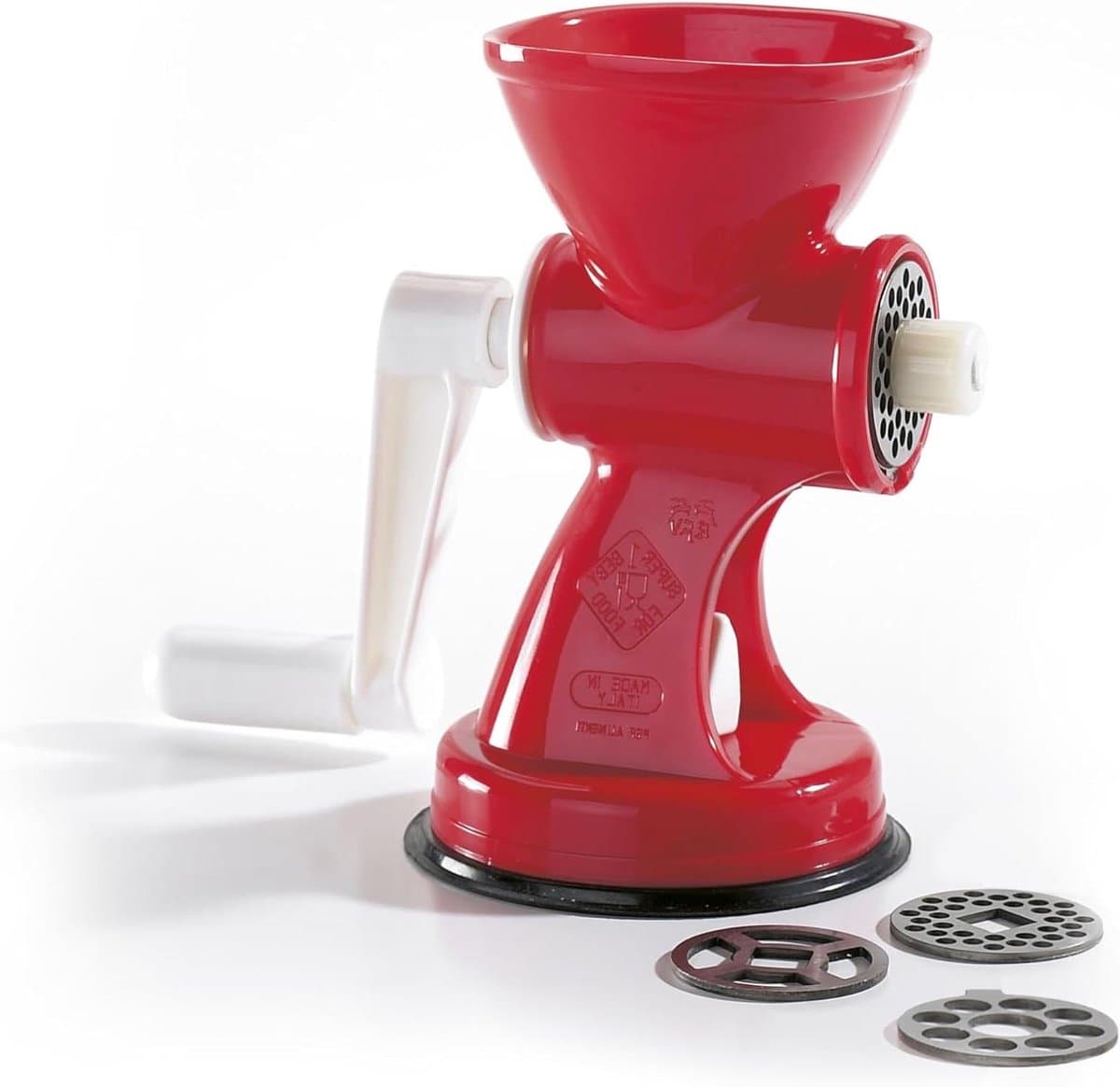 Elektrische Rasp - Keukenmachine - Gerechten Bereiden - Vaatwasmachinebestendig - 46 x 35 x 45 cm - Rood — afbeelding 1