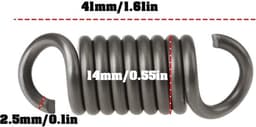 Koppelingsveer Perfecte Pasvorm - 3 Stuks - Vervangend Onderdeel - Duurzaam Staal - Nauwkeurige Afmetingen - Betrouwbare Prestaties - Grasmaaieronderdeel — thumbnail 5