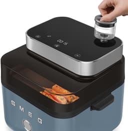 SMEG AFC01SBMEU Air Fryer – 7,3 Liter – 1450W – Mat Storm Blue – Heteluchtfriteuse met 8 Programma's — thumbnail 5