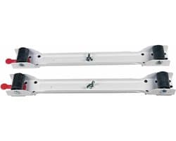 Premium Profi Parts Transporthulp, transportwielen, Easy Moving Rollers voor apparaten en meubels, tot 272 kg