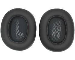 Vervangende Hoofdkussens voor JBL E65 (E65BTNC), Live 650 (650BTNC), Live 660 (660NC) en Duet NC Koptelefoon - Hoofdtelefoon Vervanging Oorkussens Zwart