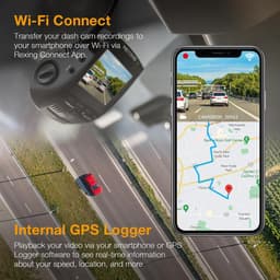 Auto Dashcam - Dashboard Camera - Veilige Rit Registratie - 4K Ultra HD Resolutie - 170 Graden Lens - Zwart — thumbnail 2