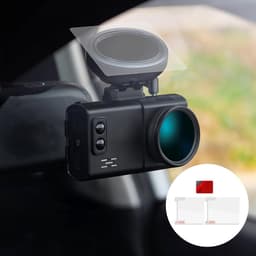 Electrostatische films voor dashcam - 8 stuks - transparant - weersbestendig en herbruikbaar - ShopVlot — thumbnail 3