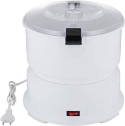 Elektrische Aardappelschilmachine - Automatische Schilmachine - Snel Groenten Schillen - 85W Pure Koper Motor - 0.8 kg Capaciteit - Wit — thumbnail 1