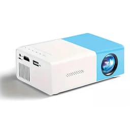 SnelShoppen - YG300 Mini-videoprojector, Mini-led-beamer, 1080P Full HD Overheadprojector, LED Thuisbioscoop, Compatibel met Smartphone, Tablet, Lapto — thumbnail 1