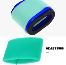 SnelShoppen - 2 stuks grasmaaier voorfilter 273356S compatibel met Briggs & Stratton 690610 697029 4207 5059 - Vervangingsfilter voor luchtfiltersyste — thumbnail 5
