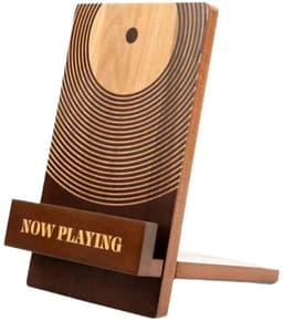 LP Standaard - Hout - Vinyl Rek - Platenhouder - Platen Standaard - LP Opbergsysteem - 14.5*23*4.5 cm — thumbnail 1