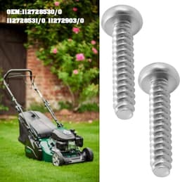 SnelShoppen - 6 Stuks 4.8 x 25mm Grasmaaier Schroeven, Zelftappende Schroeven voor Mountfield en Quattro, Tuinaccessoires, Vervangingsonderdelen — thumbnail 5