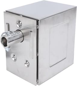 SnelShoppen - Rotisserie Motor 45W Heavy Duty Universele Vervangmotor, RVS Elektrische Grillmotor voor Varkens, Geiten, Kippen, Ideaal voor Buitenbarb — thumbnail 3