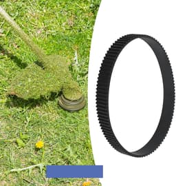 SnelShoppen - 2x Maaiertijdsgordel Rubber Zwart 3mm Stap 13mm Breed 103 Tanden 309mm Omtrek Gesloten Lussysteem Vervangingsgordel voor MacAllister MGT — thumbnail 5