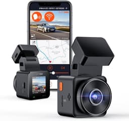 Mini Dash Cam - Autocamera WiFi - Veilig Rijden - Stem- en Appbediening - 1.54 Inch Scherm - Zwart — thumbnail 1