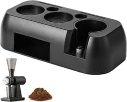Espresso Tamping Station - Koffie Accessoire - Koffie Bereiden - Verstelbare Hoogte - 51-58 mm - Zwart — thumbnail 1
