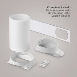Mobiele Airconditioner - Airco Ventilator - Ruimte Koelen - 3-in-1 Functie - 12 m² - Wit — thumbnail 3