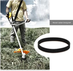 Dailygoods- Distributieriem 77 Tanden - Aandrijfriem Rubber - 3 mm Tandhoogte - 10 mm Breedte - 231 mm Omtrek - Sluitlus — thumbnail 5
