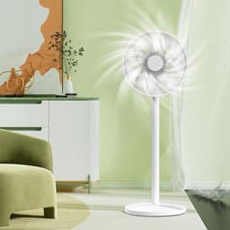 Staande ventilator - Vloerventilator - Binnen verkoeling - Stil en krachtig - Verstelbare hoogte - Uniek — thumbnail 2