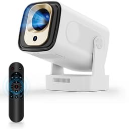 UFTA 4K Beamer Projector Native 1080P - Android 11 Dual WiFi Bluetooth 5.4 - Autofocus Keystone - 330 ANSI Thuisbioscoop - Wit — thumbnail 1