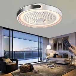 Plafondventilator met Verlichting - Plafonniere - Plafondarmatuur - licht gemak — thumbnail 5
