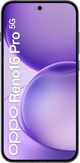 OPPO - Reno16 Pro 5G - 512GB - Starlight Black — thumbnail 2
