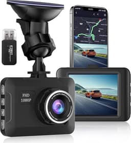 Dash Cam Auto - Autocamera Rijrecorder - Veilig Rijden - 170 Graden Groothoek - 27 Inch Scherm - Zwart — thumbnail 1