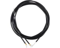 Dailygoods- Gasklep Controle Kabel 1600mm - Buitenkabel 1680mm - Geschikt voor 4HP Grasmaaiers - Set van 2 - Soepele Bediening - Duurzame Constructie - Bedieningskabel