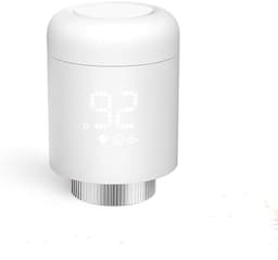 Thermostaat Radiator Klep - Slimme Verwarmer - Energie Besparen - App Bediening - M30x1.5mm - Wit — thumbnail 1