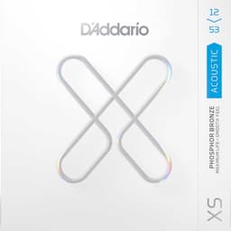 D'Addario XS APB1253 Gecoate Akoestische Gitaarsnaren (12-53) — thumbnail 1