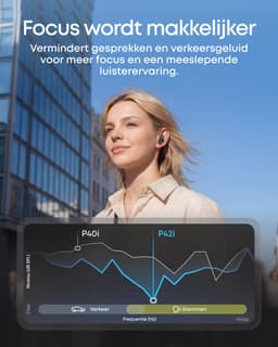 soundcore Anker P42i Draadloze Oordopjes, Adaptieve ANC Voor Dagelijks Geluid, Hi-Res Audio Met LDAC, Natuurlijke Modus Voor Concerten & Live Events, 56Uur Speeltijd, Al-Oproepen Met 6 Microfoons, Draadloos Opladen, IP55 — thumbnail 4