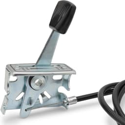 SnelShoppen - Easyboost Gashendel Controle met Kabel en Stevige Kabel voor Grasmaaier - 1,8m - Gegalvaniseerd Staal - Tuinaccessoire — thumbnail 2