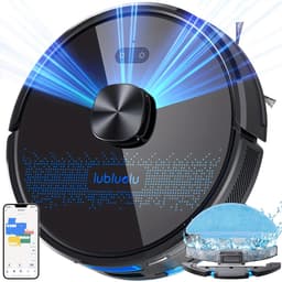 Lubluelu SL60 Robotstofzuiger - Robot Stofzuigers met Dweilfunctie - 7000Pa Krachtig Zuigkracht -LiDAR-navigatie – Borstel die klitten voorkomt – Ideaal voor dierenharen — thumbnail 5