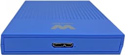 SnelShoppen - Controller Box voor 2.5 inch harde schijf - USB 3.0 - Blauw - Ondersteunt tot 1TB - Aluminium behuizing - Compact ontwerp - Voor Windows — thumbnail 3