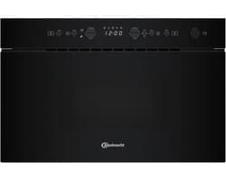 SnelShoppen - Magnetron met Stoomfunctie 22 L - 750 Watt - Solo Magnetron met RapidDefrost en Snelstart - Zwart Keukenapparaat voor Stoomkoken en Ontd