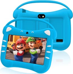 SnelShoppen - Kids Tablet 7 Inch Android voor Kinderen met WiFi Bluetooth Ouderlijk Toezicht en Dubbele Camera - 32GB ROM - Kindertablet voor 3-14 Jaa — thumbnail 1