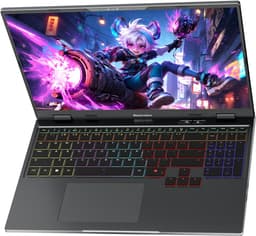 Blackview GamiBook 16 Gaming Laptop - 16 inch Full HD - 16 GB DDR4 - 512 GB SSD Intel N6000 - WiFi 6 Windows 11 Pro Notebook - Intel® Graphics - Grijs — thumbnail 1