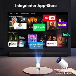 Videoprojector - Compact - Hoogwaardige Beeldkwaliteit - Draagbaar - Voor Thuisgebruik — thumbnail 2