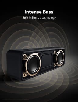 Soundcore 2 Bluetooth-luidspreker by Anker - Fantastisch geluid - Enorme bas met dubbele basdrivers - 24-uurs accu - Verbeterde IPX7 waterbescherming - Draadloze luidspreker voor iPhone en Samsung - Zwart — thumbnail 4