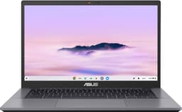ASUS Chromebook Plus CX34 CB3402CVA-MW1632 Intel Core 3 100U 35,6 cm (14") Touchscreen Full HD 8 GB LPDDR5-SDRAM 128 GB UFS Wi-Fi 6E (802.11ax) ChromeOS US International Grijs — thumbnail 1