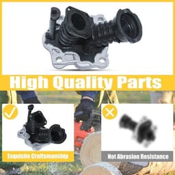 Cilinderpakking kit geschikt voor Husqvarna 445 en 450E kettingzagen met intake manifold inlaatbuis voor optimale afdichting en duurzaamheid — thumbnail 3