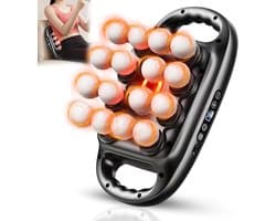SnelShoppen - Massagepistool 16-koppig, Diep Weefsel, Elektrisch Spiermassageapparaat, 3 Modi, 30 Intensiteitsniveaus, Stil Percussie voor Rug, Nek, S