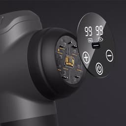 Draagbaar Spiermassagepistool Met 99 Snelheden En 8 Opzetstukken - 4 Uur Batterijduur Lichtgewicht Stille Borstelloze Motor - Perfect Voor Thuis De Sportschool En Op Kantoor — thumbnail 5
