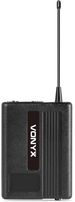 Draadloze microfoonheadset - Vonyx VM42B - UHF-microfoonset met dasspeld en headset - Zang en spraak — thumbnail 5