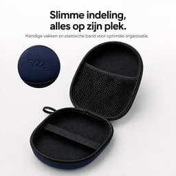 Sounix Koptelefoon Hoes - Harde Beschermcase voor JBL, Sony & Bose Koptelefoons - Waterafstotende Opberghoes met Draagband - Blauw — thumbnail 4