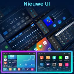 Junsun lINUX Draadloos Carplay & Andriod Auto Geschikt voor Peugeot Partner Citroën Berlingo 2 (B9) 2008-2019 - 9 Inch HD TouchScreen - Bluetooth - GPS navigatie- WiFi -FM - RDS- Airplay - Quad-core processor — thumbnail 3