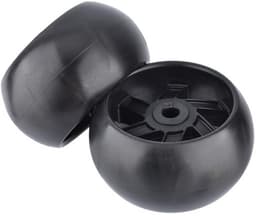 Deck Wheel Vervanging - 5" Wiel - 2 Stuks - Hub Offset 3" - Boorgrootte 1/2" - Compatibel met Husqvarna - Graswiel — thumbnail 1