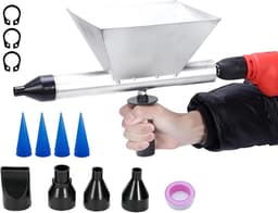 Mortar Gun - draagbare mortelspuit - met 8 verwisselbare spuitmonden - ideaal voor precisiewerk - ShopVlot — thumbnail 1