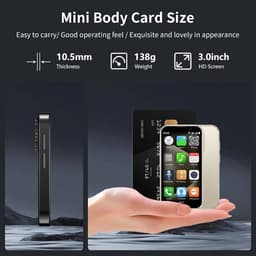 Mobiel 3 inch - Gold - 3G smartphone - Geschikt voor kinderen - ShopVlot — thumbnail 2
