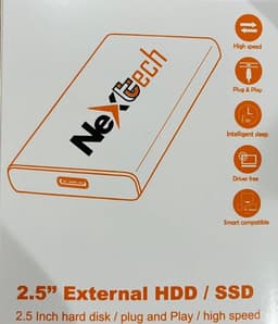 Externe Harde Schijf - Opslagstation USB - Bestanden Opslaan - Plug and Play - 2.5 inch - Zwart — thumbnail 3