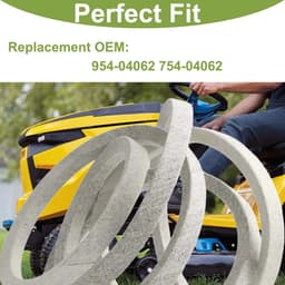 Grasmaaier Dekriem - Tractor Riem - Gazon Onderhoud - Kevlar Versterkt - 77 x 1/2 inch - Zwart — thumbnail 4