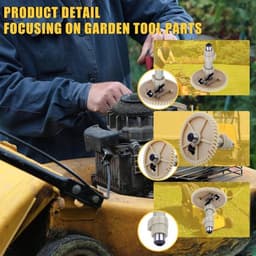 Nokkenas van duurzaam nylon geschikt voor Honda GX160 en GX200 benzinemotoren van 2KW tot 2.8KW, ideaal voor generatoren en maaiers met 6.5 tot 7PK vermogen — thumbnail 2